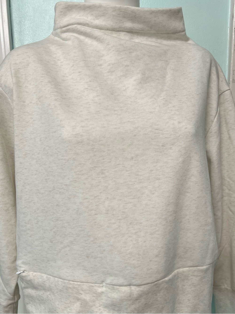 Nike Cream Funnel Neck Sweatshirt